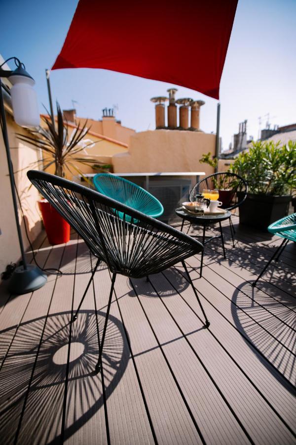 Apartamento Duplex Avec Terrasse - Hyper-Centre De Tolón Exterior foto